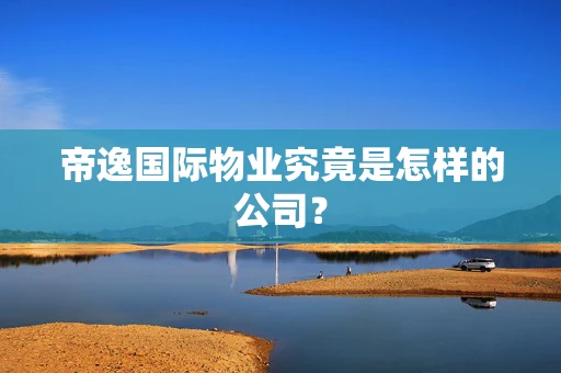 帝逸国际物业究竟是怎样的公司？