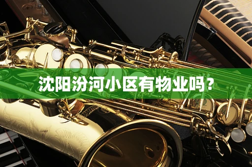 沈阳汾河小区有物业吗？