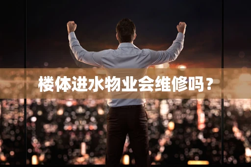 楼体进水物业会维修吗？