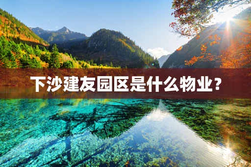 下沙建友园区是什么物业？