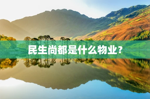 民生尚都是什么物业？