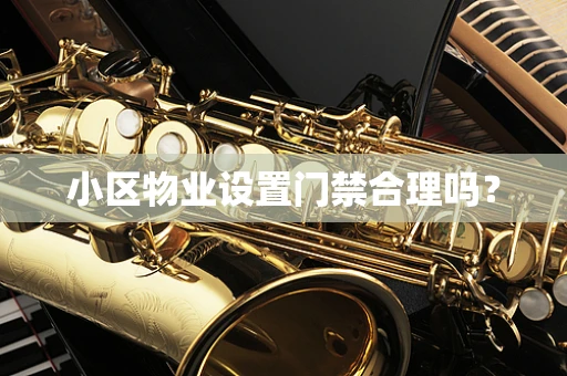 小区物业设置门禁合理吗？