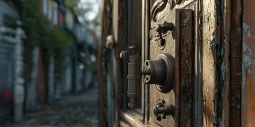 进户门锁坏了找物业吗？