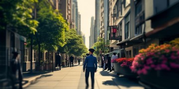 天津物业聘用保安违法吗？