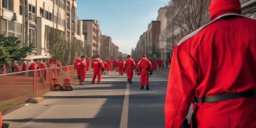 物业红色制服代表着什么服务？